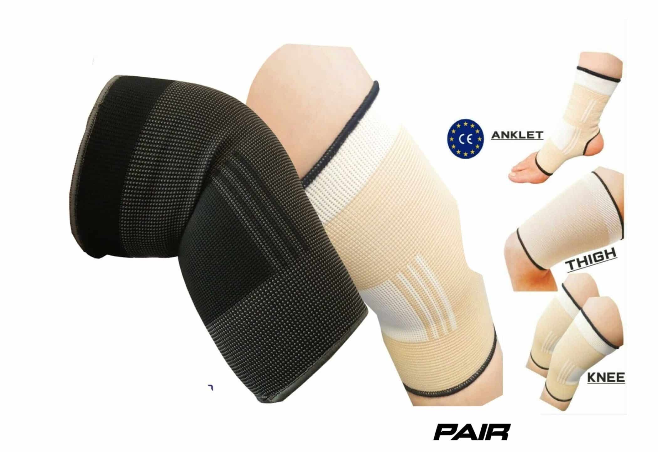 Neoprene Knee Brace Support Gym MMA Pad Guard Protector Pain arthritis  Relief