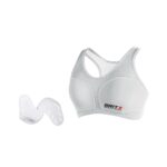Ladies Chest Guard Female Chest Guard Protector Sports Bra, Karate Chest Guard, Taekwondo, Thai, MMA, Boxing, Kick Boxing Cricket Chest Guard