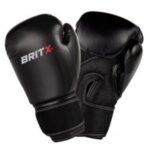 BritX “Molded Silicone Gel tech” PU training/sparring Boxing Gloves