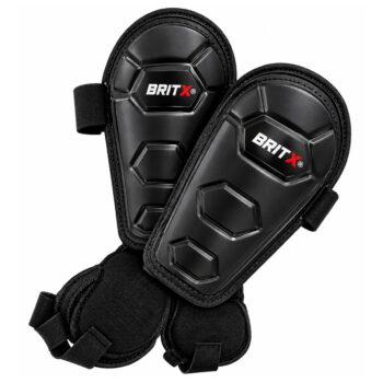 BRITX Shin Pads Charge Football Soccer Hockey Ankle Protectors pads Kids Youth