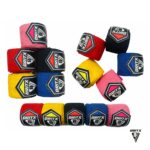 BRITX Boxing Hand Wraps Inner Gloves Wrap Thumb Loop Hook & Loop MMA 4.5